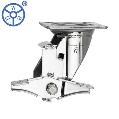 China Thread Stem Casters 110kg Capacity For Industrial Material Handling