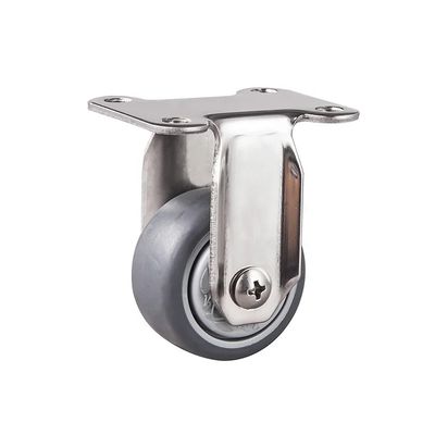 China 100 Lbs Load Capacity 4kg-5kg Unit Weight Rubber Casters with Cast Iron Wheel Core