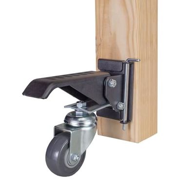 China Smooth Workbench Heavy Duty Retractable Side Mount Casters With High Load Capacity