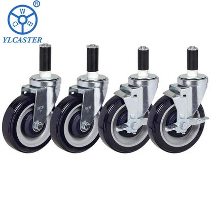 Quiet Caster Wheels with High Load Capacity for Industrial Applications