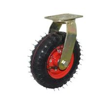 3-8 Inches Heavy Duty Threaded Stem Trolley Caster Wheels With 200-500kg Loading Capacity
