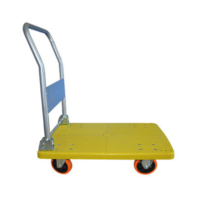 China 3-6 Wheels Foldable Transport Truck Platform Trolley with 90cm Height and 300-500kg Capacity