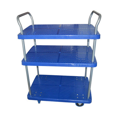 China Trolley Platform Foldable Platform Trolley with Swivel Casters 500KG Capacity