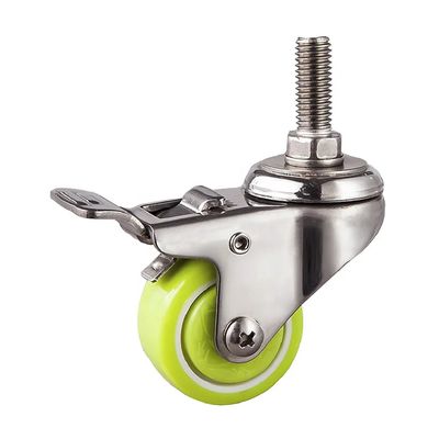 China 105mm Industrial Caster With Plate Mount Featuring Ball Bearing