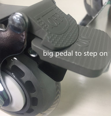 China 5 Inches Overall Height 150mm PU Caster Wheels 2 Inches Wheel Width for Versatile and Heavy-Duty Industrial Applications