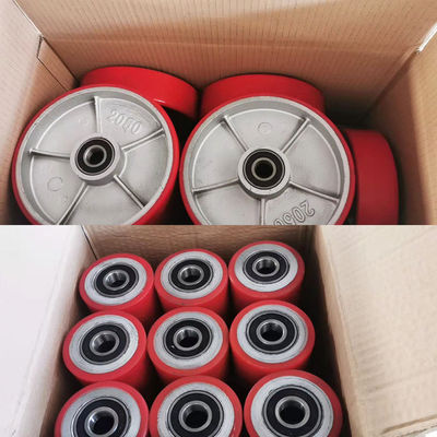 China Plate Medical Casters For Heavy Medical Equipment 275lbs Loaded Capacity Double Brake