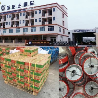 China 90-135kg Capacity Round Shape Light Duty Casters with Tread Type and Capacity