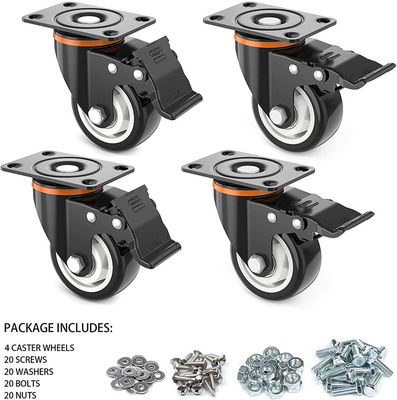 China Heavy Duty Trolley Cart Caster Wheels 3 Inch Steel for Heavy Loads and Rough Terrain