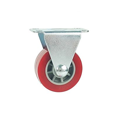 China Mounting Size 375 X 275 Inches 3 Ton Heavy Duty PU Caster Wheel Smooth Tread Designed for Heavy Equipment Mobility and Transport