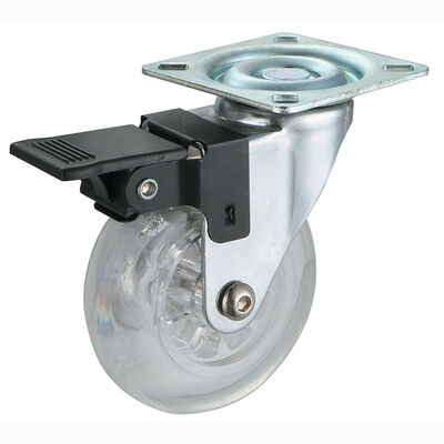 China Ball Bearing Furniture Caster Wheel PP Nylon TPR PU Rubber Wheels Engineered for Smooth Movement and Heavy Load Capacity