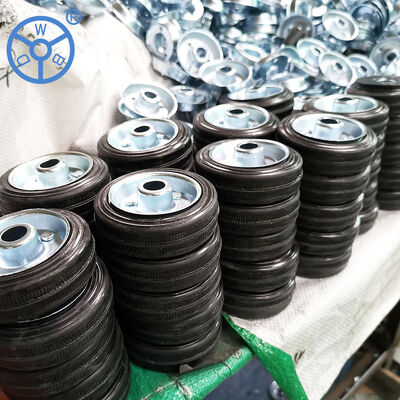 China 150mm Polyurethane Casters Smooth Tread 2 Inches Wheel Width Wheels Designed for Smooth Operation and Reduced Noise Levels
