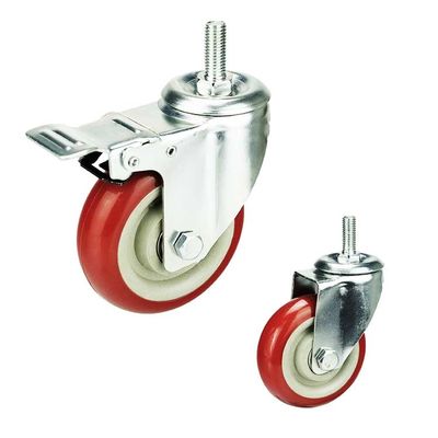 Wholesales 100mm PVC Medium Duty Casters