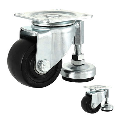 Good price 350kg Loading PA 3 Inch Heavy Duty Swivel Casters With Feet Cups online