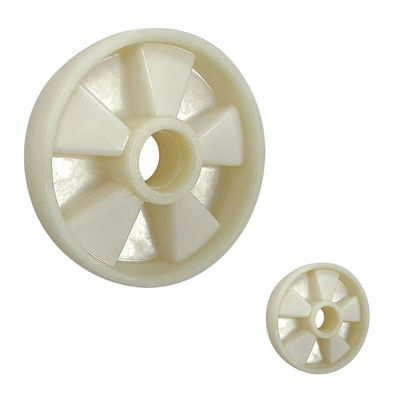 China 160x50mm Solid Nylon Wheels , 350kg Loading Hand Pallet Truck Wheels