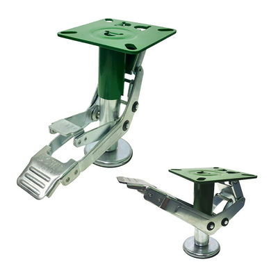 China 4 Inch 300kg Loading Heavy Duty Floor Lock Retractable