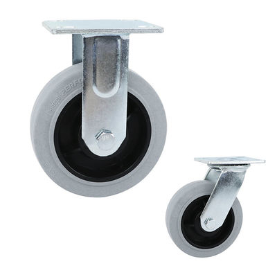 6inch 300kg Loading Thermoplastic Rubber Wheels Anti Static