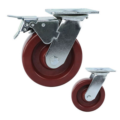 China 6 Inch 880lbs Capacity Heat Resistant Caster Wheels ISO9001