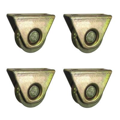 Zinc 660lbs Loading 4 Inch Heavy Duty Casters U Shape