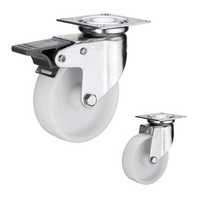 Good price 38kg Loading 50mm Nylon Wheels , ISO9001 Heavy Duty Nylon Caster Wheels online