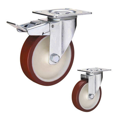 China 4 Inch Polyurethane Casters