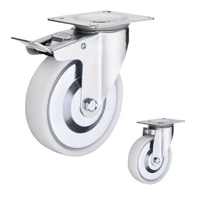 China 3inch 110lbs Loading Industrial Casters With Dust Covers