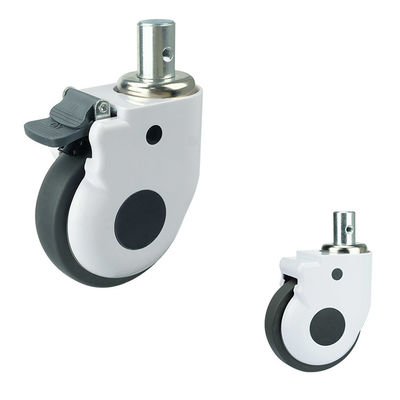 4inch Bed Frame Wheel Replacement , 80kg Loading Hospital Bed Caster Wheel