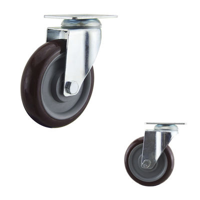 5 Inch Polyurethane Medium Duty Casters 155mm Height