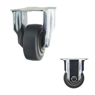 3" Silent Medical Cart 80kg Capacity Medium Duty Casters