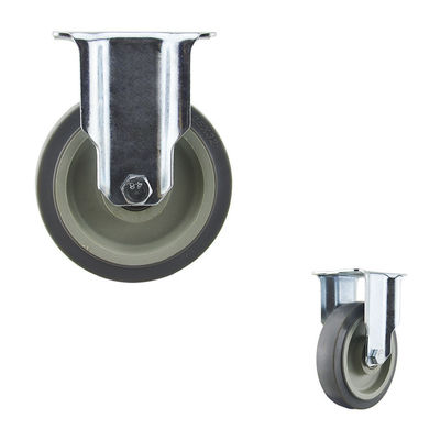 China 125mm Size Wheel Medium Duty Casters 220lbs Load Capacity