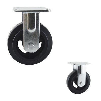 China 150mm Iron Core Heavy Duty Casters Logo Customizable