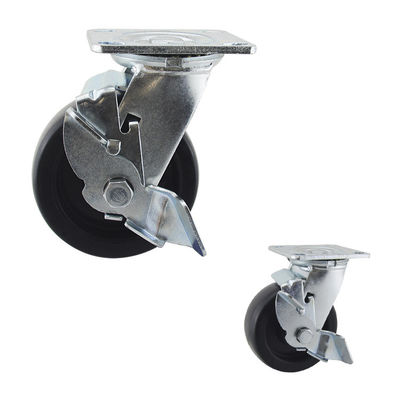 China 5 Inch 770lbs Capactiy Heavy Duty Casters Side Lock