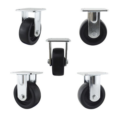 China 125mm 350kg Capacity Platform Trolley Heavy Duty Casters Wholesale Industrial Caster