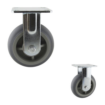 China Thermoplastic Rubber 150mm 250kg Rigid Directional Locking Swivel Casters