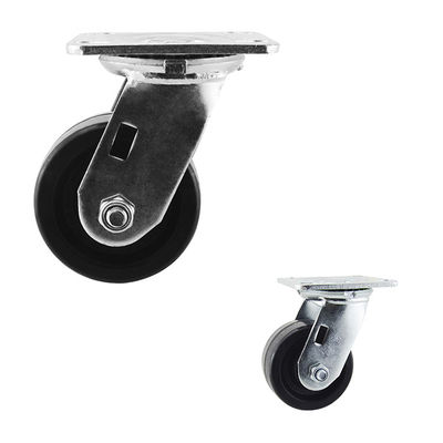 buy Hard 100mm Diameter High Temperature Caster Wheels With Roller Bearing online manufacturer