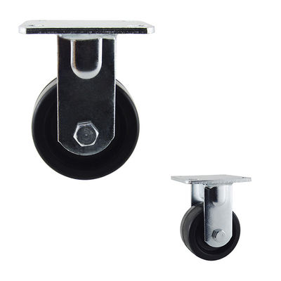 Good price OEM Zinc Painted 4 Inch 660LBS Loaded Rigid Phenolic Castor Wheel online
