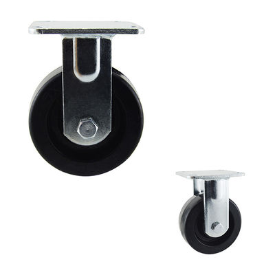 buy Flat Tread Plate Mount 350kg Capacity 125mm 5 Inch Phenolic Rigid Caster online manufacturer