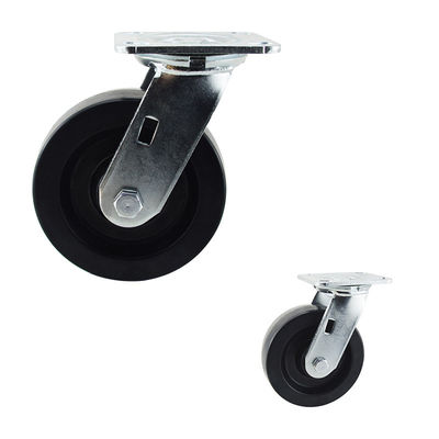 China 880LBS Capacity Heat Resistant Rotating 6" Drying Rack Trolley Casters