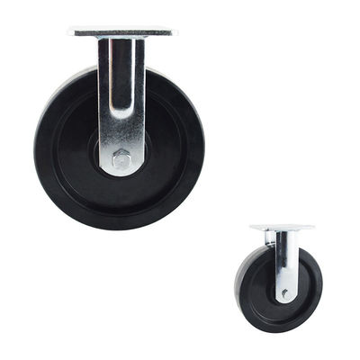 China 1100LBS Capacity 200mm Rigid Heat Resistant Heavy Duty Industrial Casters Wheel