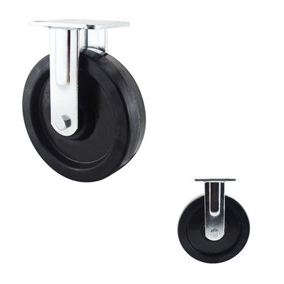 1100LBS Capacity 200mm Rigid Heat Resistant Heavy Duty Industrial Casters Wheel