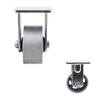 100x50mm 440LBS Capacity Cast Iron Hollow Core Rigid Furniture Casters Wheels