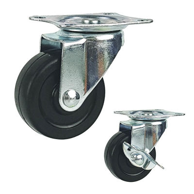 China 2 Inch 66LBS Swivel Plate Caster Wheels light duty