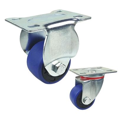 China Direction TPR Wheel 50mm Light Duty Casters with double ball bearing