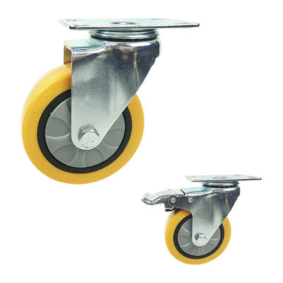 OEM 4" Industrial Medium Duty Casters With Bearing Covers
