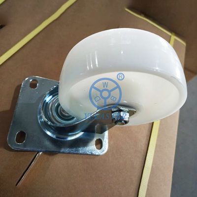 Wearable 5 Inch 330lbs Loading Nylon Casters Medium Duty